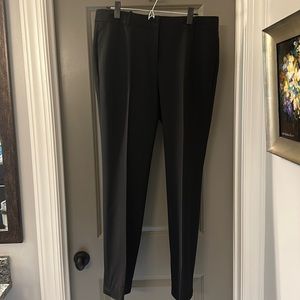 J Crew Black Wool Work Pants
